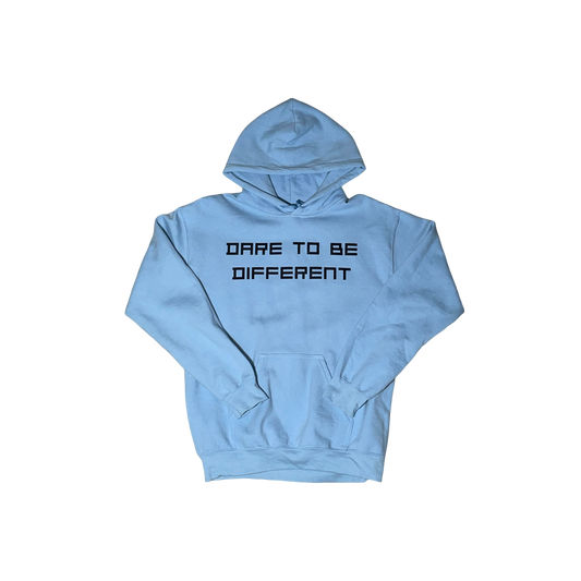 Dare To Be Different Light Blue Hoodie